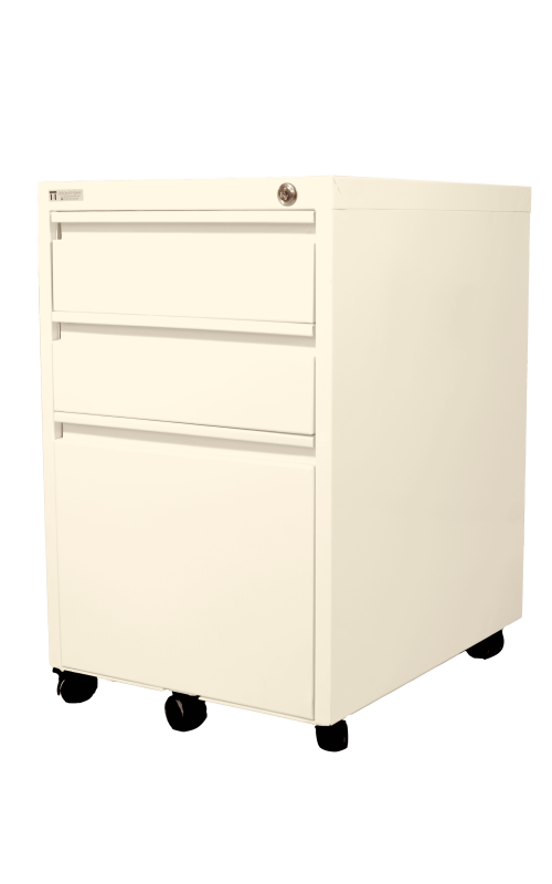 Pedestal3drawers2small1big (beige)