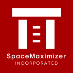 Square Logo Red Background