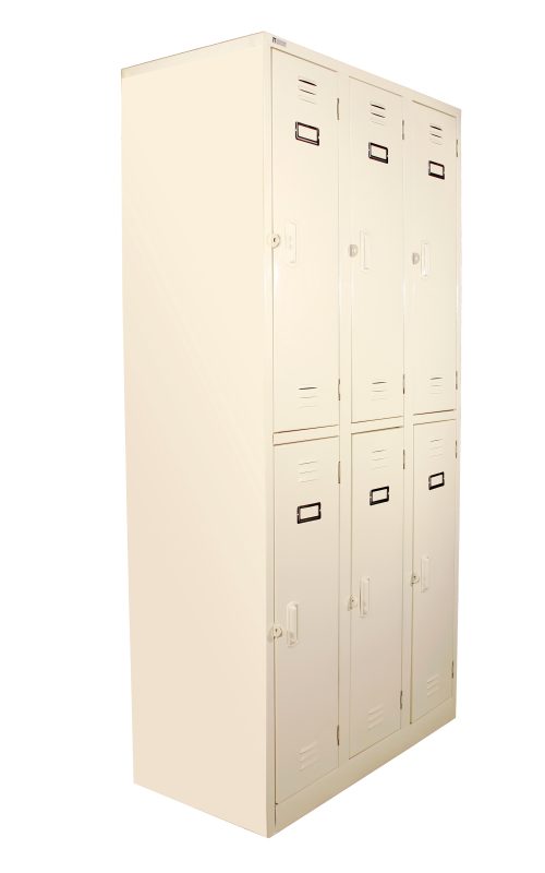 Steel Locker - 6 Openings